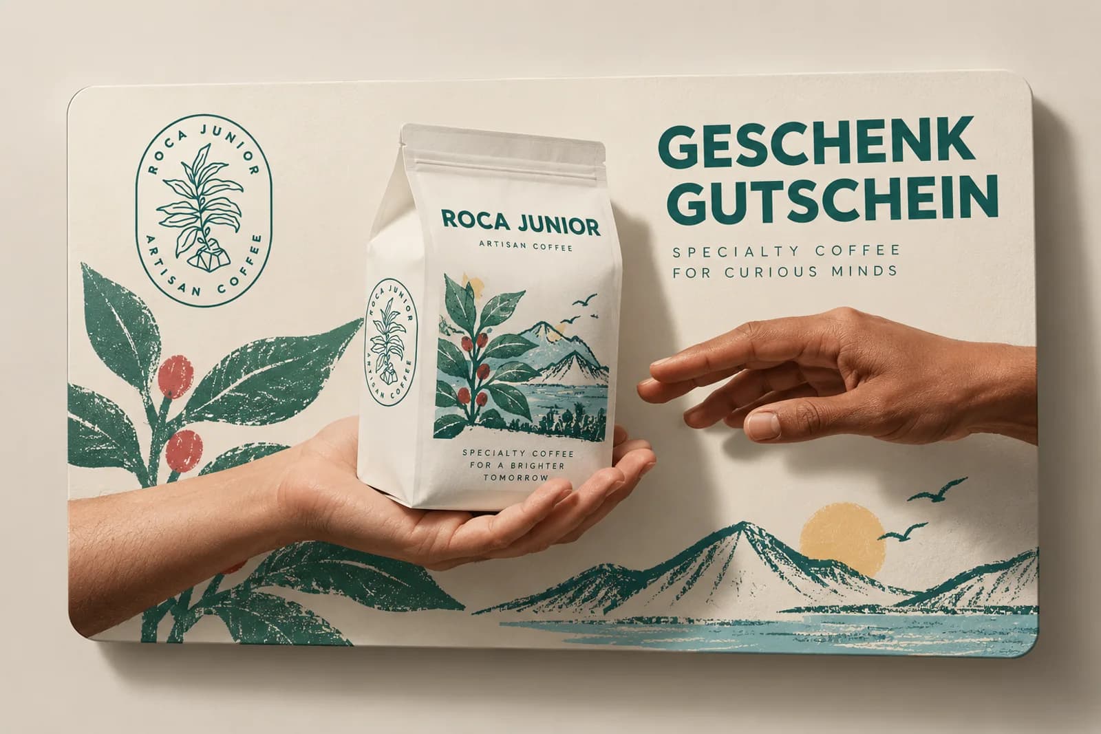 Geschenkgutschein für einen Barista-Kurs bei Roca Junior